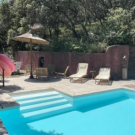 ニーム Jolie Annexe Du Mas Dans Le Coeur De La Garrigue Nimoiseヴィラ エクステリア 写真