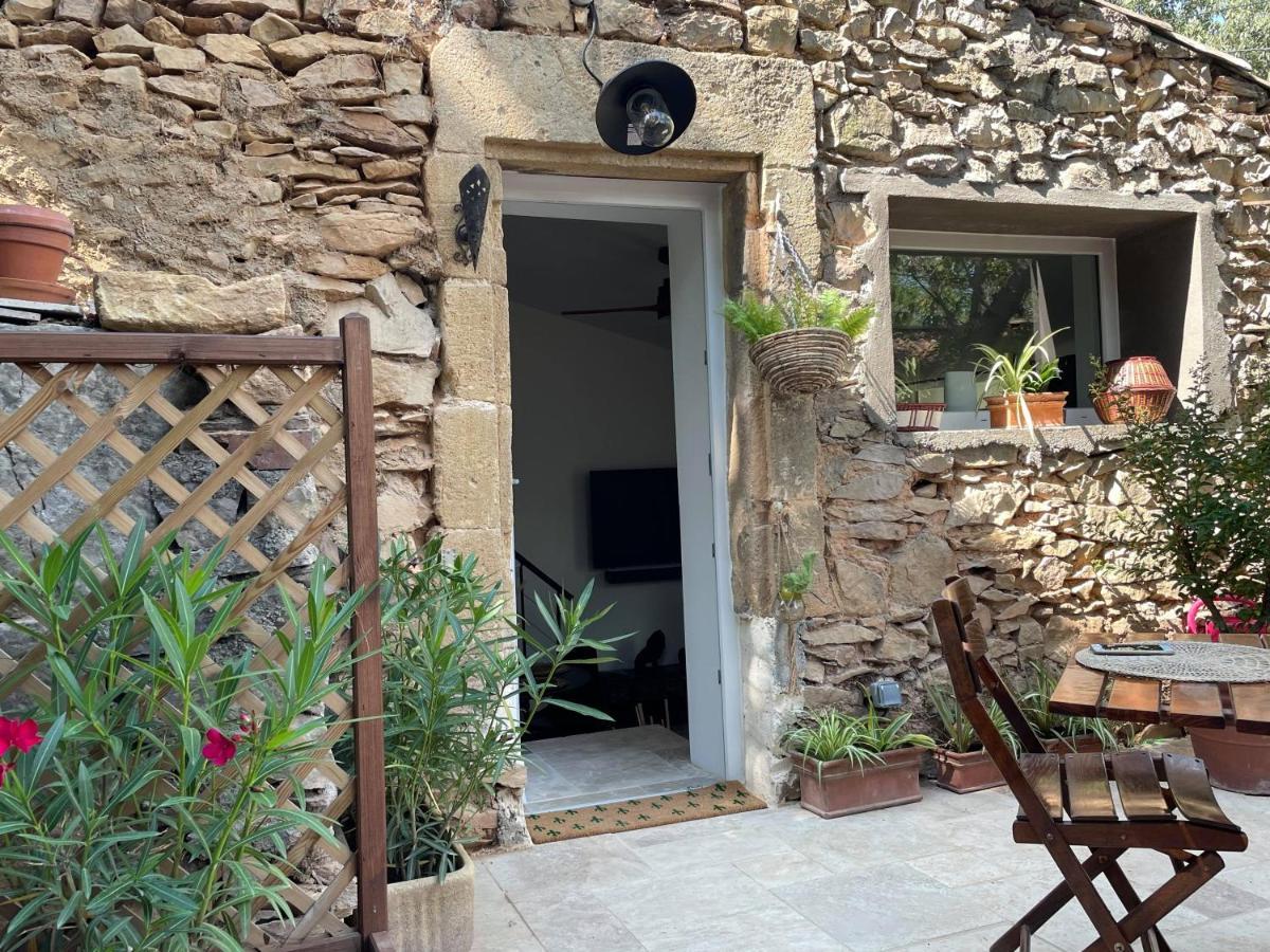 ニーム Jolie Annexe Du Mas Dans Le Coeur De La Garrigue Nimoiseヴィラ エクステリア 写真