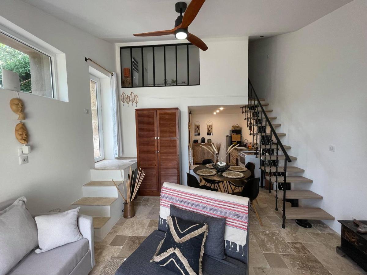 ニーム Jolie Annexe Du Mas Dans Le Coeur De La Garrigue Nimoiseヴィラ エクステリア 写真