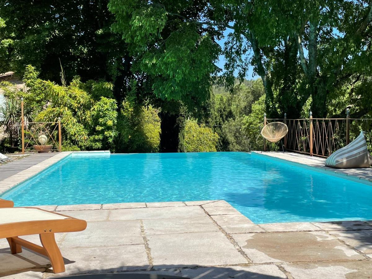 ニーム Jolie Annexe Du Mas Dans Le Coeur De La Garrigue Nimoiseヴィラ エクステリア 写真